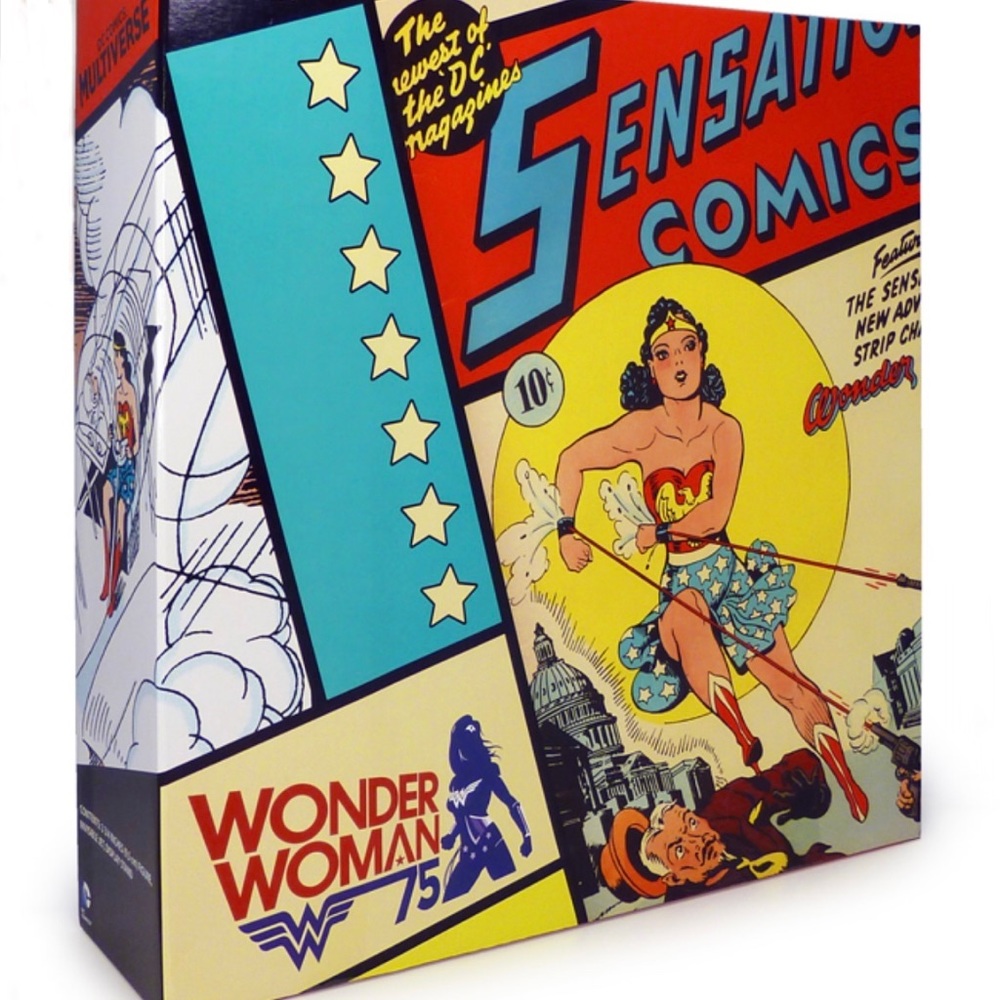 Wonder Woman in invisible jet.
2016 Comic-Con Collector Exclusive.
